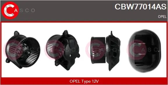 Interior Blower Brand New HQ CBW77014AS