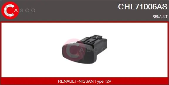 Hazard Warning Light Switch Brand New HQ CHL71006AS