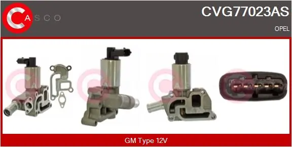 EGR Valve Brand New HQ CVG77023AS