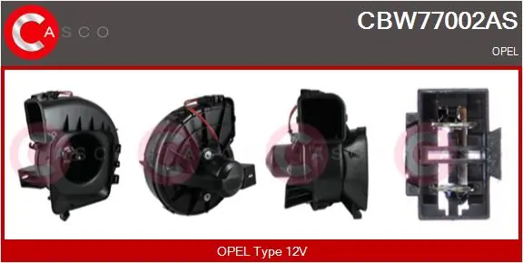 Interior Blower Brand New HQ CBW77002AS