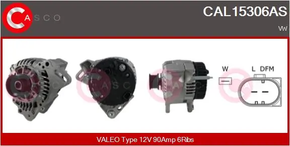 Alternator Brand New HQ CAL15306AS