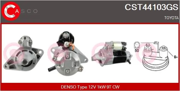 Starter Genuine CST44103GS