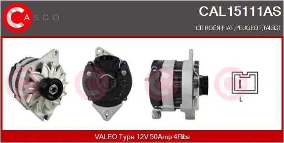 Alternator Brand New HQ CAL15111AS