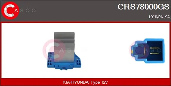 Resistor, interior blower Genuine CRS78000GS
