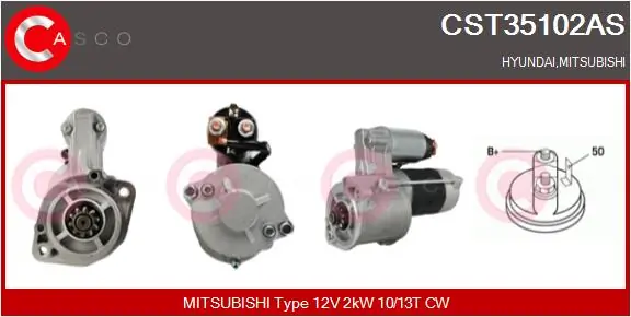 Starter Brand New HQ CST35102AS