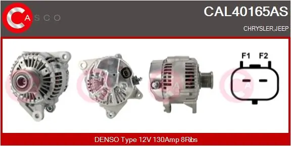 Alternator Brand New HQ CAL40165AS