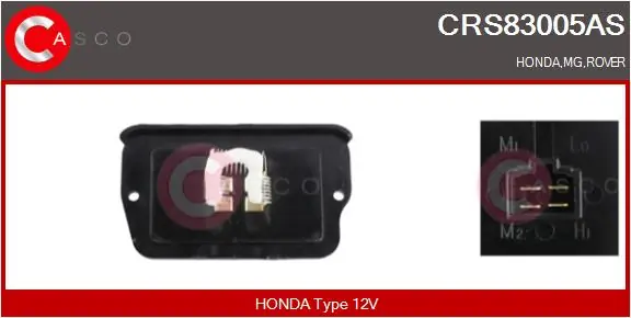 Resistor, interior blower Brand New HQ CRS83005AS