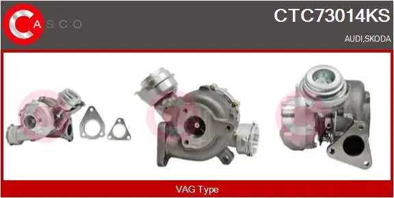 Charger, charging (supercharged/turbocharged) KAYOTAWA CTC73014KS