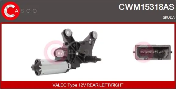 Wiper Motor Brand New HQ CWM15318AS