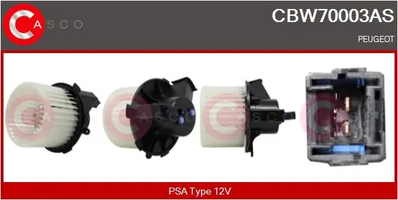 Interior Blower Brand New HQ CBW70003AS