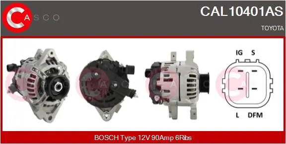 Alternator Brand New HQ CAL10401AS