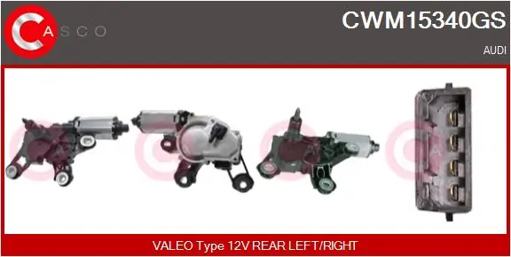Wiper Motor Genuine CWM15340GS