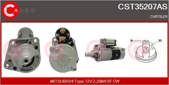 Starter Brand New HQ CST35207AS