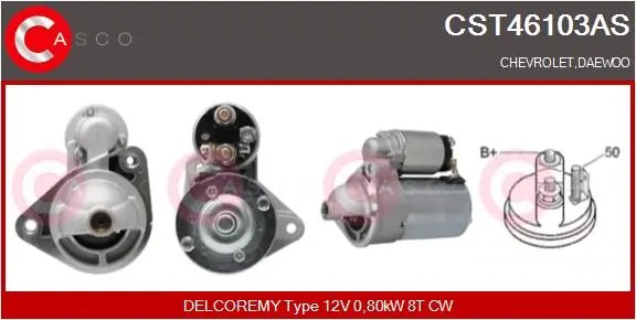 Starter Brand New HQ CST46103AS