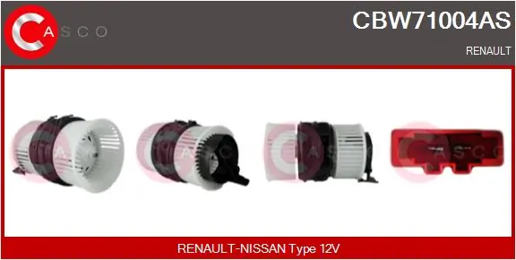 Interior Blower Brand New HQ CBW71004AS