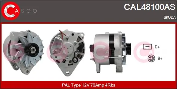 Alternator Brand New HQ CAL48100AS