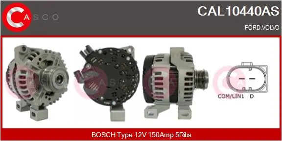 Alternator Brand New HQ CAL10440AS
