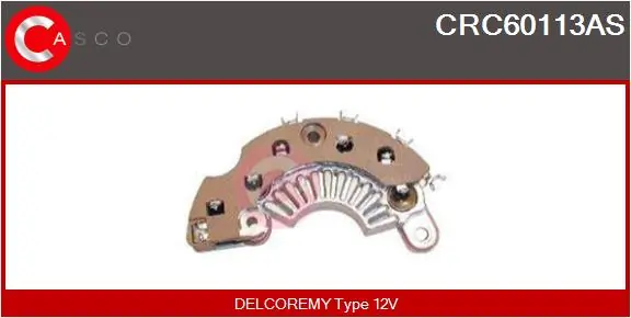 Rectifier, alternator Brand New HQ CRC60113AS