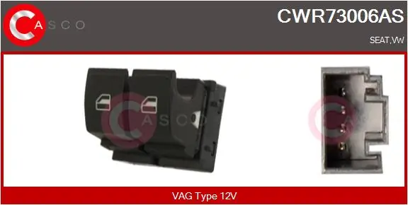 Switch, window regulator Brand New HQ CWR73006AS
