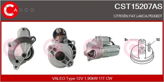 Starter Brand New HQ CST15207AS