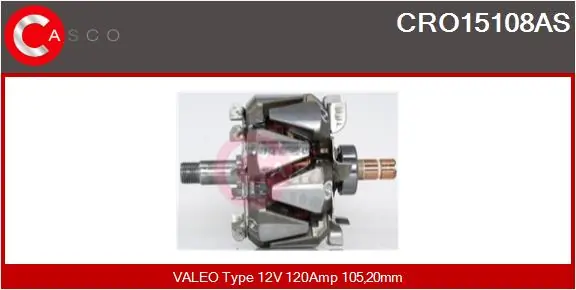 Rotor, alternator Brand New HQ CRO15108AS