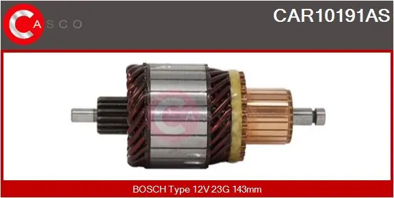 Armature, starter Brand New HQ CAR10191AS