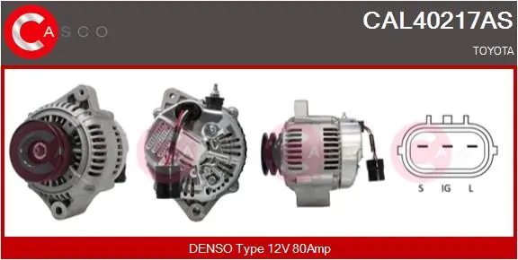 Alternator Brand New HQ CAL40217AS