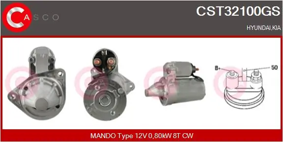 Starter Genuine CST32100GS