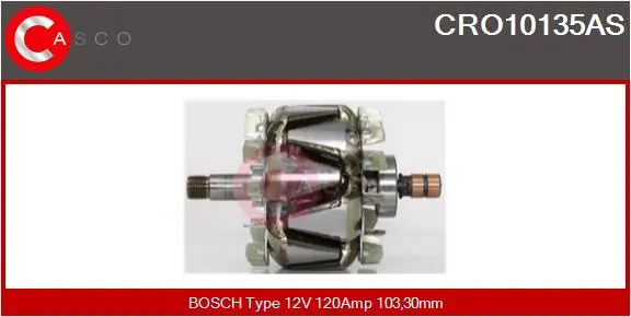 Rotor, alternator Brand New HQ CRO10135AS