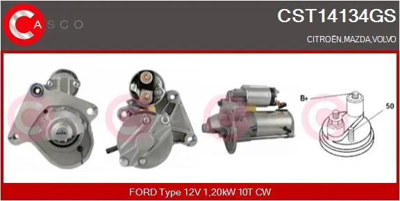 Starter Genuine CST14134GS