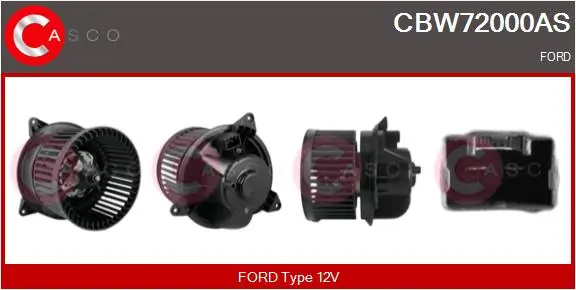 Interior Blower Brand New HQ CBW72000AS