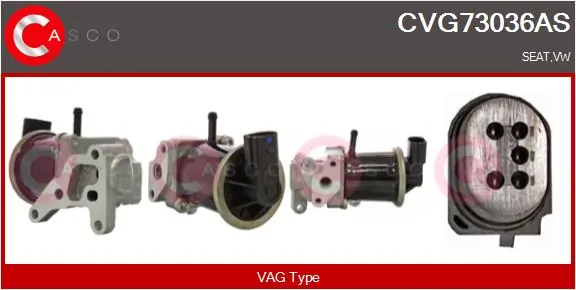 EGR Valve Brand New HQ CVG73036AS