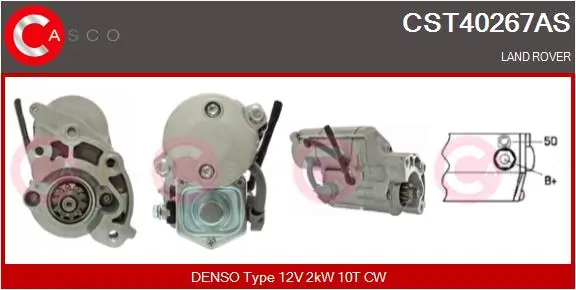 Starter Brand New HQ CST40267AS