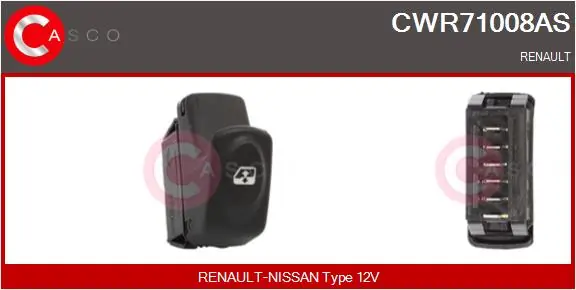 Switch, window regulator Brand New HQ CWR71008AS