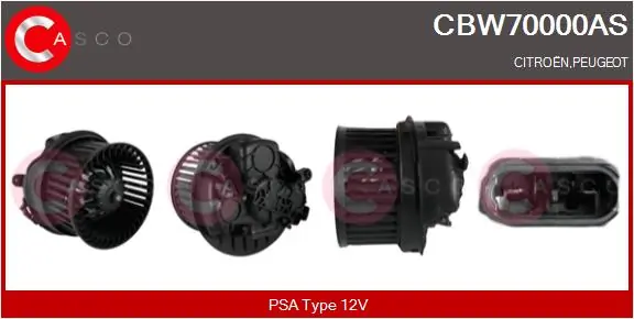 Interior Blower Brand New HQ CBW70000AS