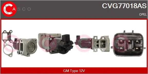 EGR Valve Brand New HQ CVG77018AS