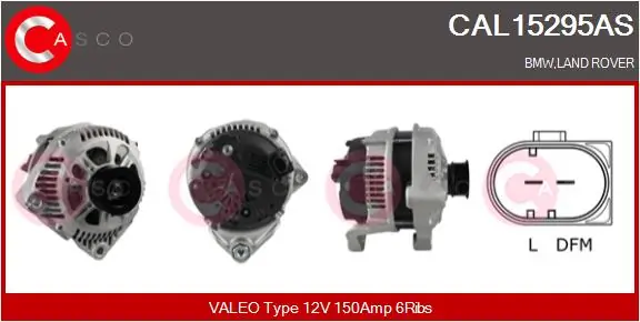 Alternator Brand New HQ CAL15295AS