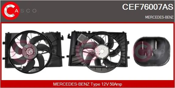 Electric Motor, radiator fan Brand New HQ CEF76007AS