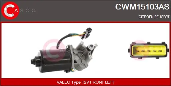 Wiper Motor Brand New HQ CWM15103AS