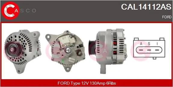 Alternator Brand New HQ CAL14112AS