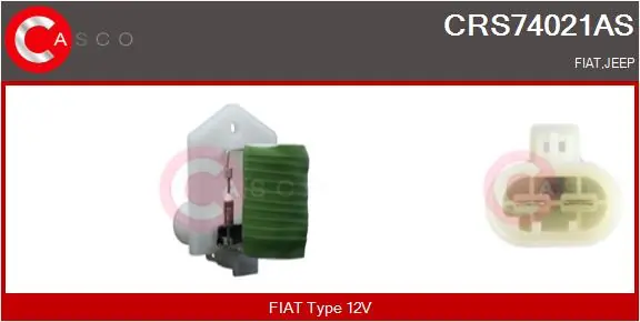 Series Resistor, electric motor (radiator fan) Brand New HQ CRS74021AS