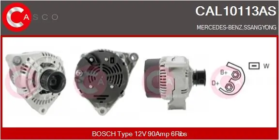 Alternator Brand New HQ CAL10113AS