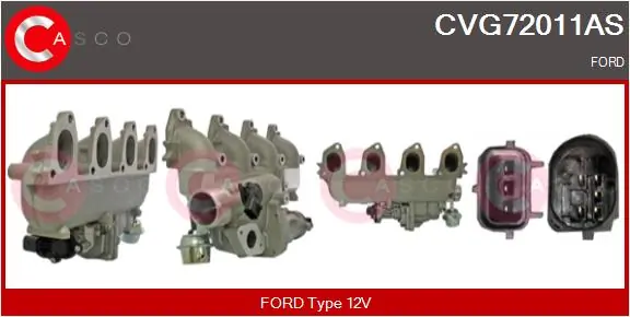 EGR Valve Brand New HQ CVG72011AS