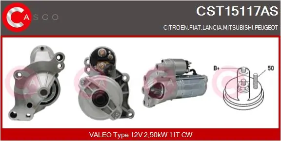 Starter Brand New HQ CST15117AS