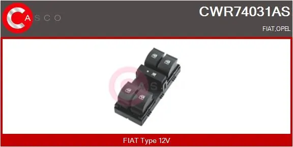 Switch, window regulator Brand New HQ CWR74031AS