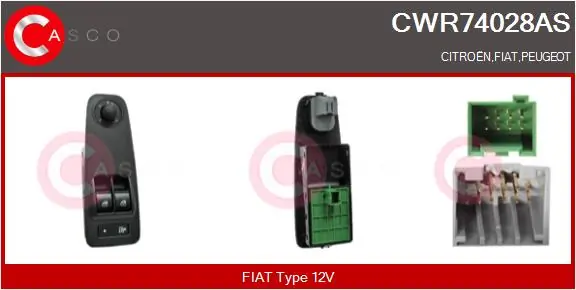 Switch, window regulator Brand New HQ CWR74028AS