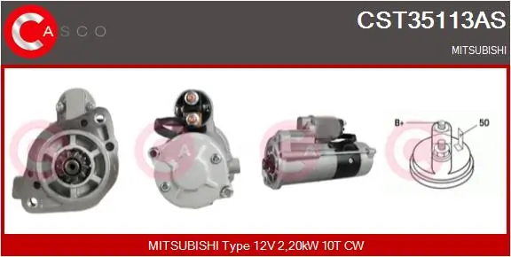 Starter Brand New HQ CST35113AS