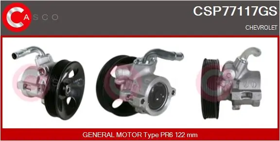 Hydraulic Pump, steering Genuine CSP77117GS