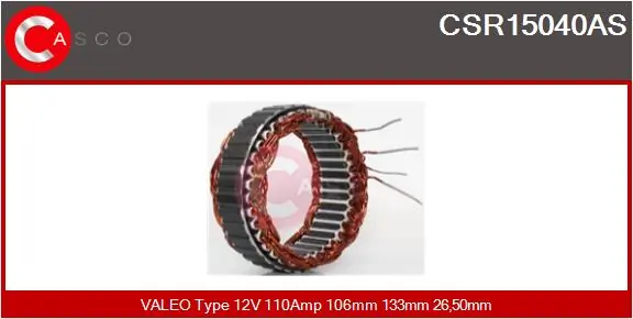 Stator, alternator Brand New HQ CSR15040AS