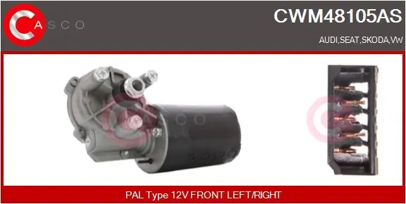 Wiper Motor Brand New HQ CWM48105AS